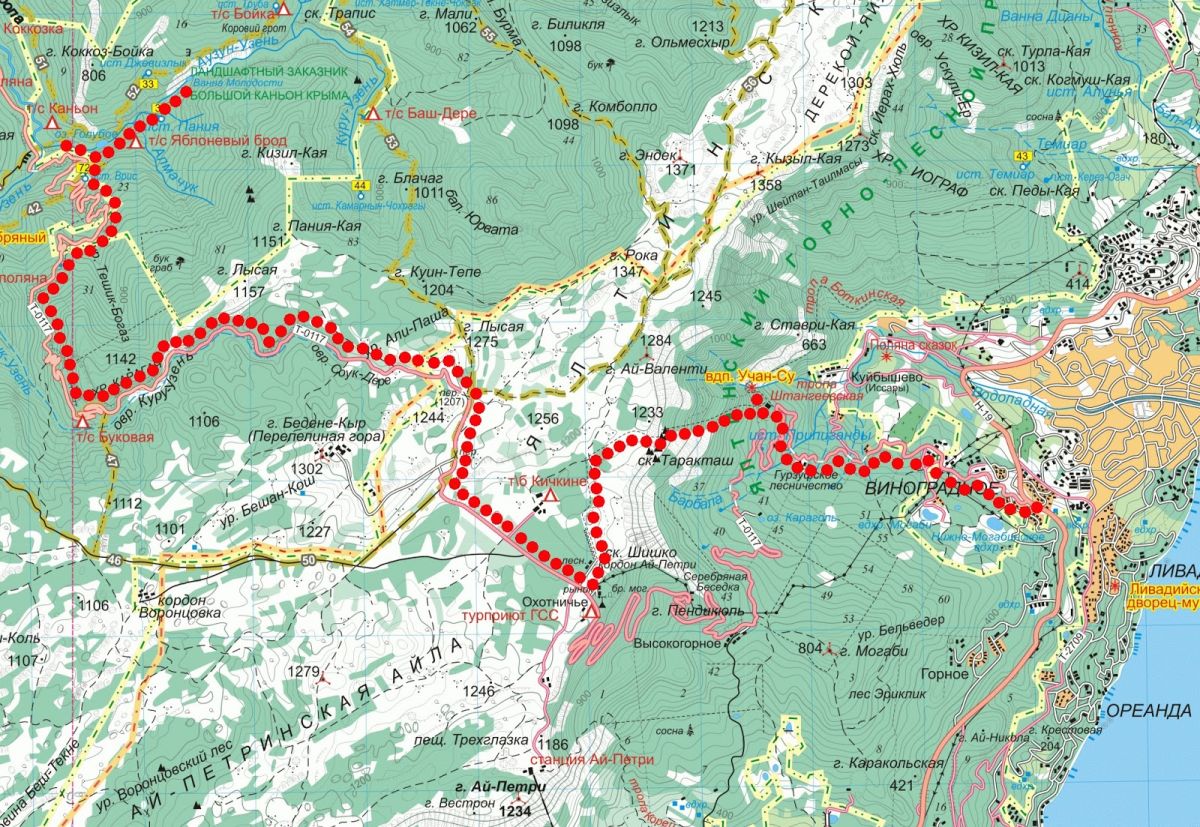 Большой Крымский каньон: путешествие в юрский период