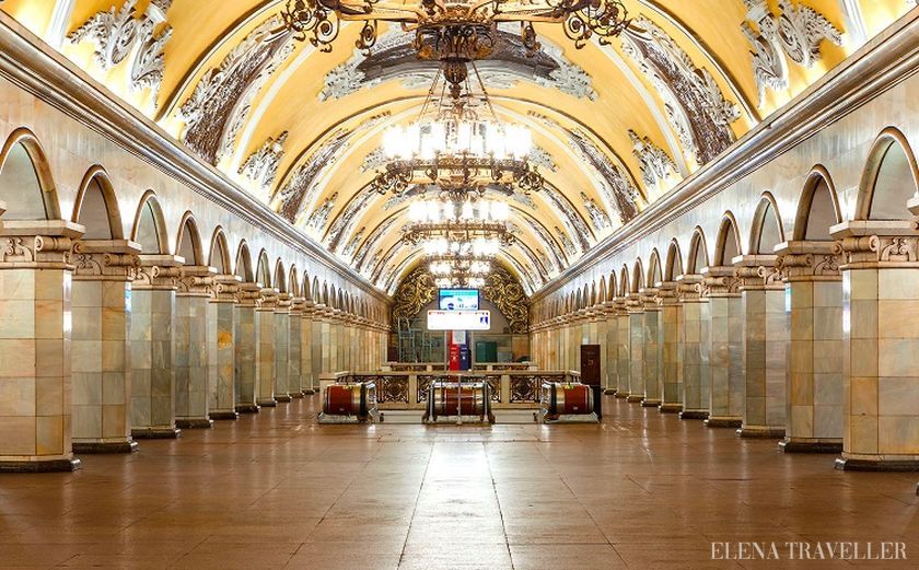 Путешествие по метро Москвы: самые красивые станции столичной подземки