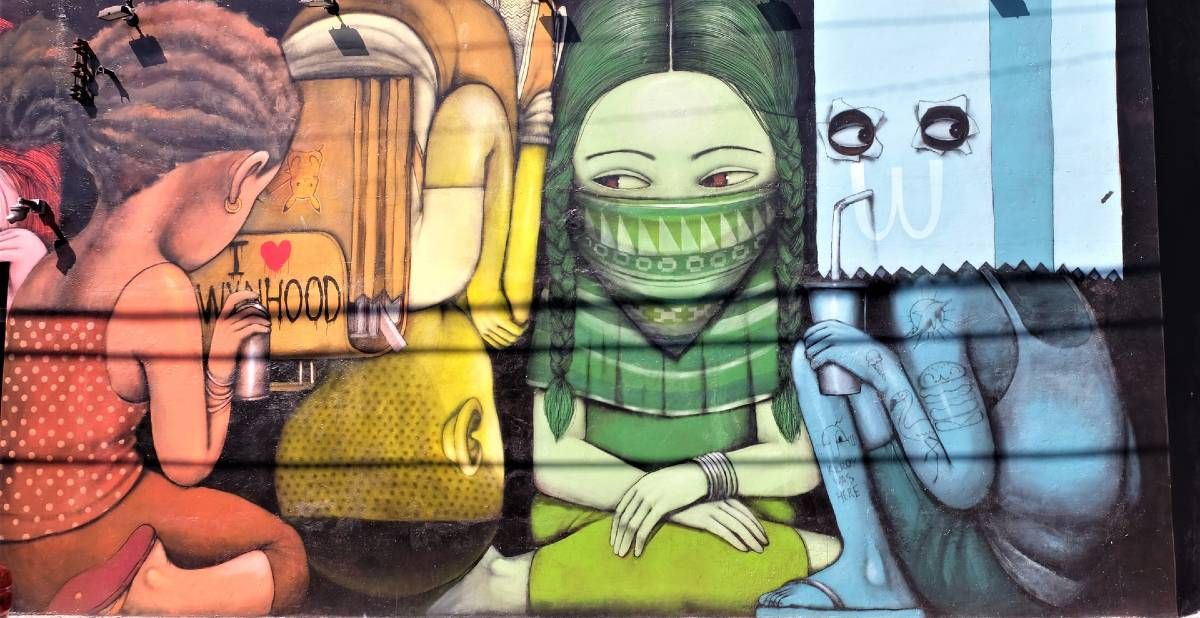 Wynwood Wall: 25 тысяч метров разрисованных стен Wynwood Wall: 25 тысяч метров разрисованных стен