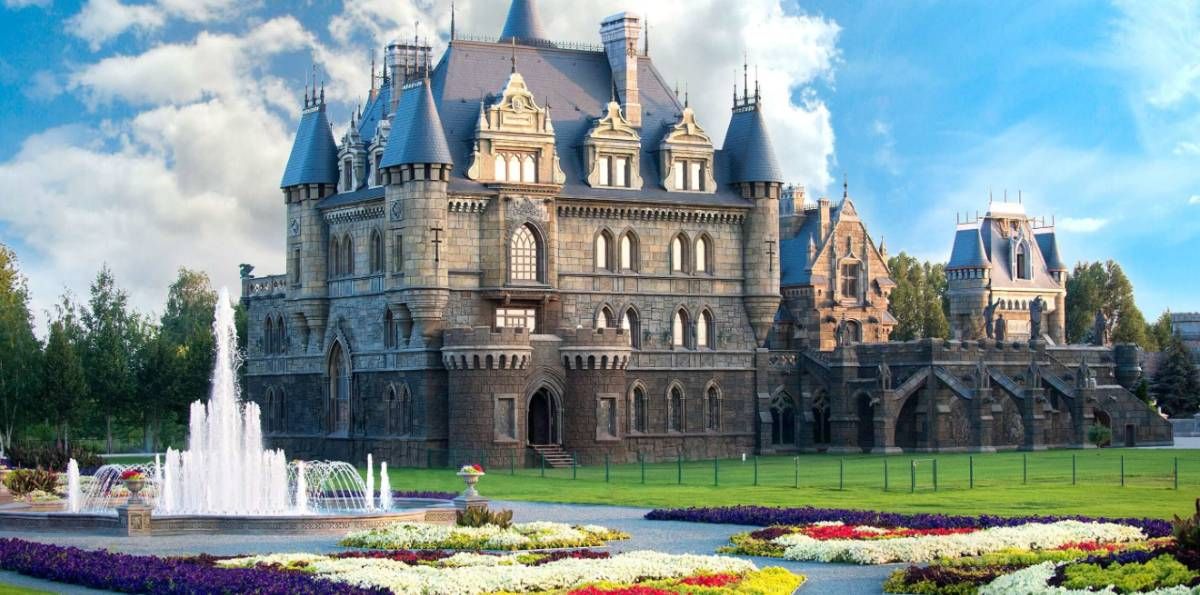 Кусочек Средневековой Европы в Поволжье. Замок Гарибальди. Кусочек Средневековой Европы в Поволжье. Замок Гарибальди.