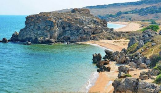 Генеральские пляжи побережья Азовского моря