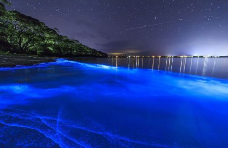 Чудеса планеты: водоемы с природной подсветкой воды