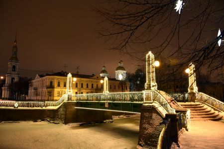 Самые красивые мосты Санкт-Петербурга