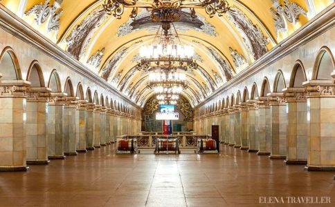 Путешествие по метро Москвы: самые красивые станции столичной подземки