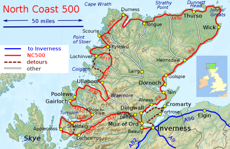 Маршрут «North Coast 500»: впечатляющее путешествие по северу Шотландии