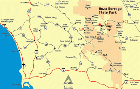 Anza-Borrego Desert State Park: пустыня, в которой нет пустоты