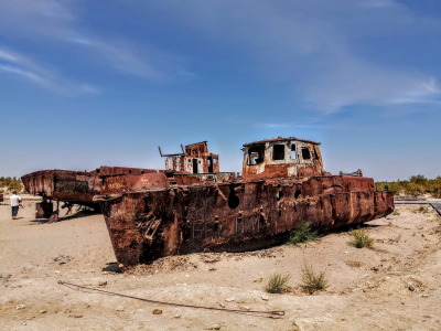 Аральское море, Казахстан, Узбекистан